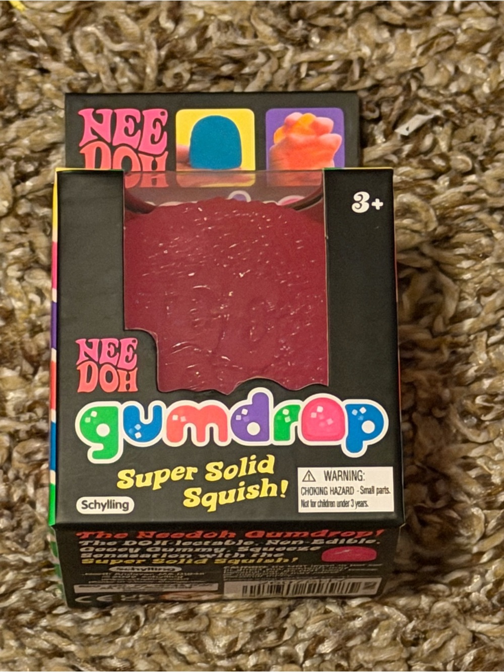 Needoh Gumdrop Super Solid Squish - Pink